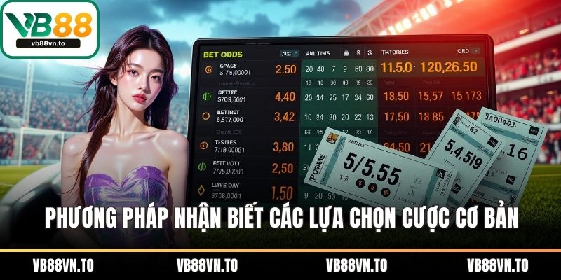 Phương pháp nhận biết các lựa chọn cược cơ bản